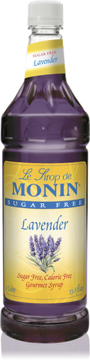 [M-FS061F] MONIN Lavender Syrup Sugar Free 1Lt