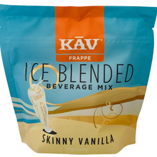 [01-38392-E] KAV Frappe Skinny Vanilla 10 oz Pouch