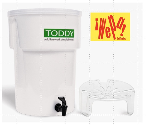 [Toddy 5 Gal. Lg] WEPA Cold Brew Large Toddy Container 5Gal