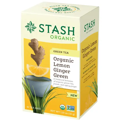 [8494] Organic Lemon Ginger Green 1.13 oz