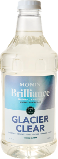 [M-GVX386FP] MONIN Brilliance Glacier Clear Natural Energy 64oz    