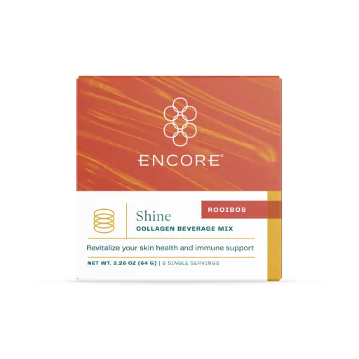 [11-3132] ENCORE Shine Rooibos Collagen Beverage Mix 8/8g