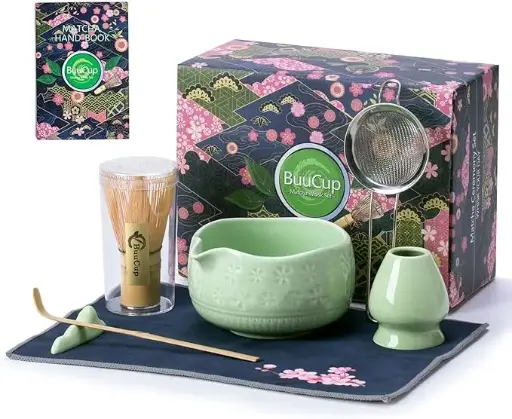 [BuuCup Matcha Green] BuuCup Matcha Ceremony Set - Green
