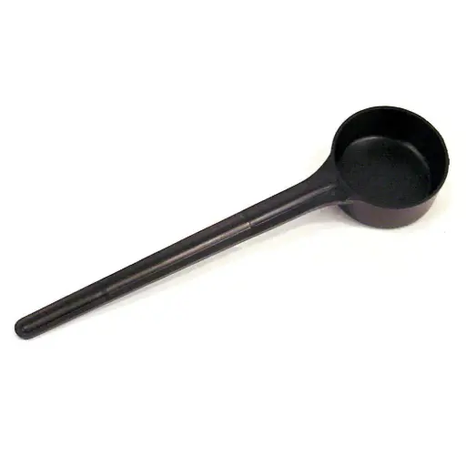 [6004A] Black Plastic Coffee Dosing Scoop 7gram