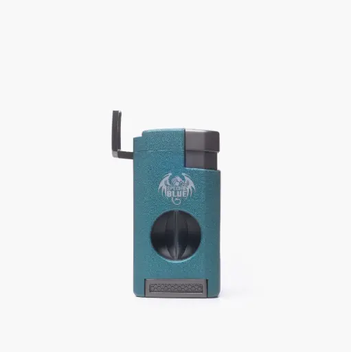 [LT174JGM] SPECIAL BLUE CATALYST PRO CIGAR LIGHTER with CUTTER-JADE GREEN