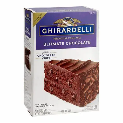 [732-6120] GHR Ultimate Chocolate Cake mix1/112oz=7lbs