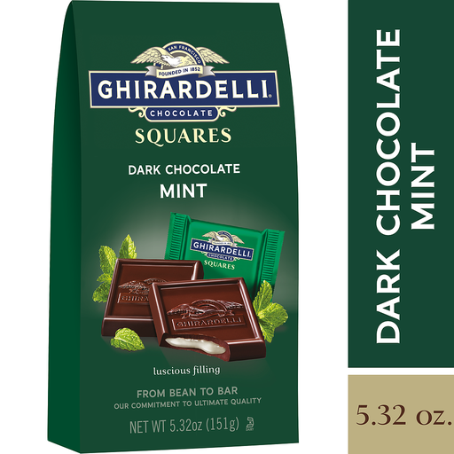 [61867 / 30652] Ghirardelli Dark Chocolate Mint Bag 5.3 oz