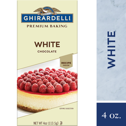 [61829] White Chocolate Baking Bars 4oz