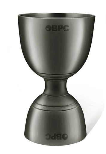 [JIG-LEO-GM] Bell Jigger 1oz x 2oz-Olea Black