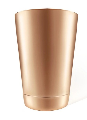 [SH-W16-COPPER] OLEA™ COCKTAIL SHAKER - COPPER PLATED - 16OZ WEIGHTED