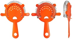 [STR-4PCNO] Cocktail Strainer Orange