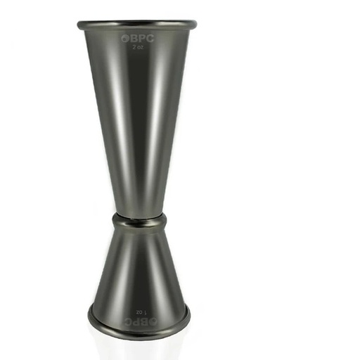 [JIG-1X2-GM] Japanese Tall Jigger-Olea Gun Metal