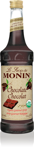 [M-AO062B] Monin Chocolate Organic Syrups 750mL