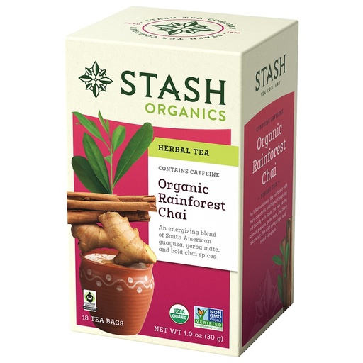 [8389] Rainforest Chai Organic Tea 2oz