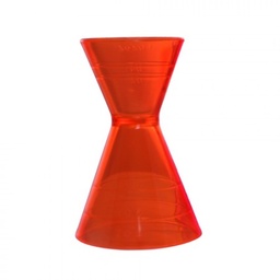 [JIG-PLN-ORG] Plastic Jigger Neon Orange