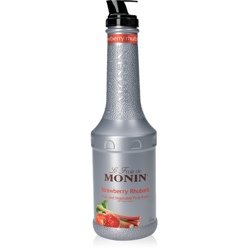 [M-RP285F] MONIN Strawberry Rhubarb Puree 1Lt