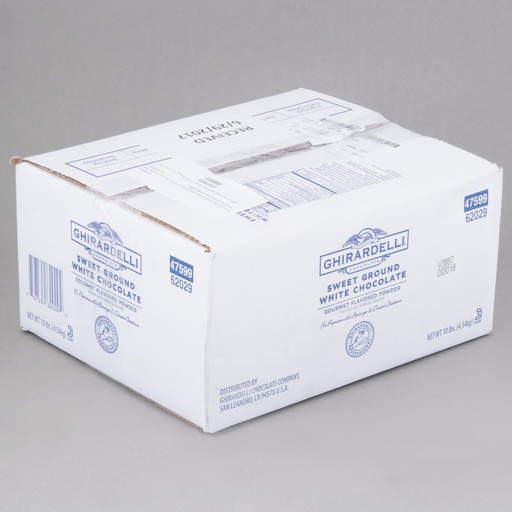 [62029] Sweet Ground White Chocolate 10lbs