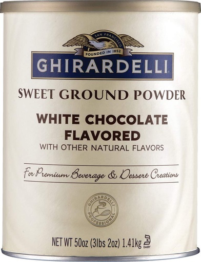 [62038] GHR Sweet Ground White Chocolate 3.12lbs