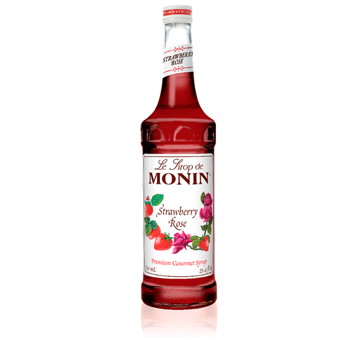 [M-AR318A] MONIN Strawberry Rose Syrup 750mL