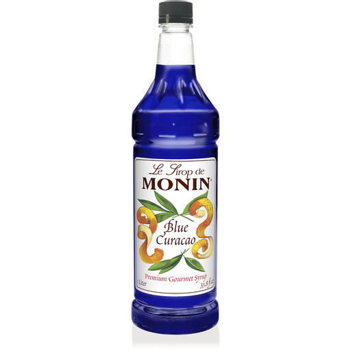 [M-FR007F] MONIN Blue Curacao Syrup 1Lt