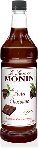 [M-FR043F] MONIN Chocolate Swiss Syrup 1Lt