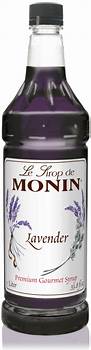 [M-FR061F] MONIN Lavender Syrup 1Lt