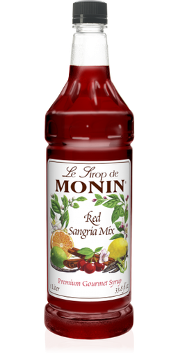 [M-FR081F] MONIN Sangria Mix Red Syrup 1Lt