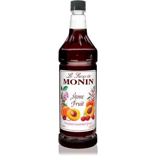 [M-FR238F] MONIN Stone Fruit Syrup 1Lt