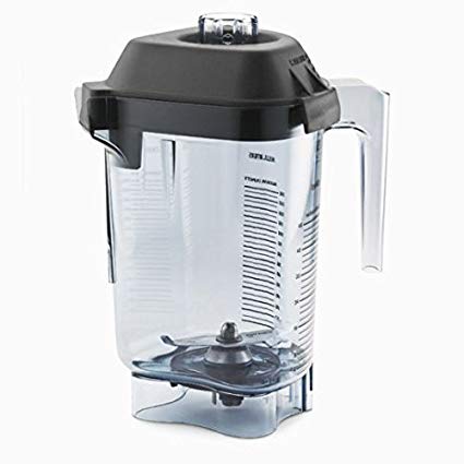[058667] Vitamix Clear 32oz/.9L ADV TR/BLD/LID/PLUG/BLACK